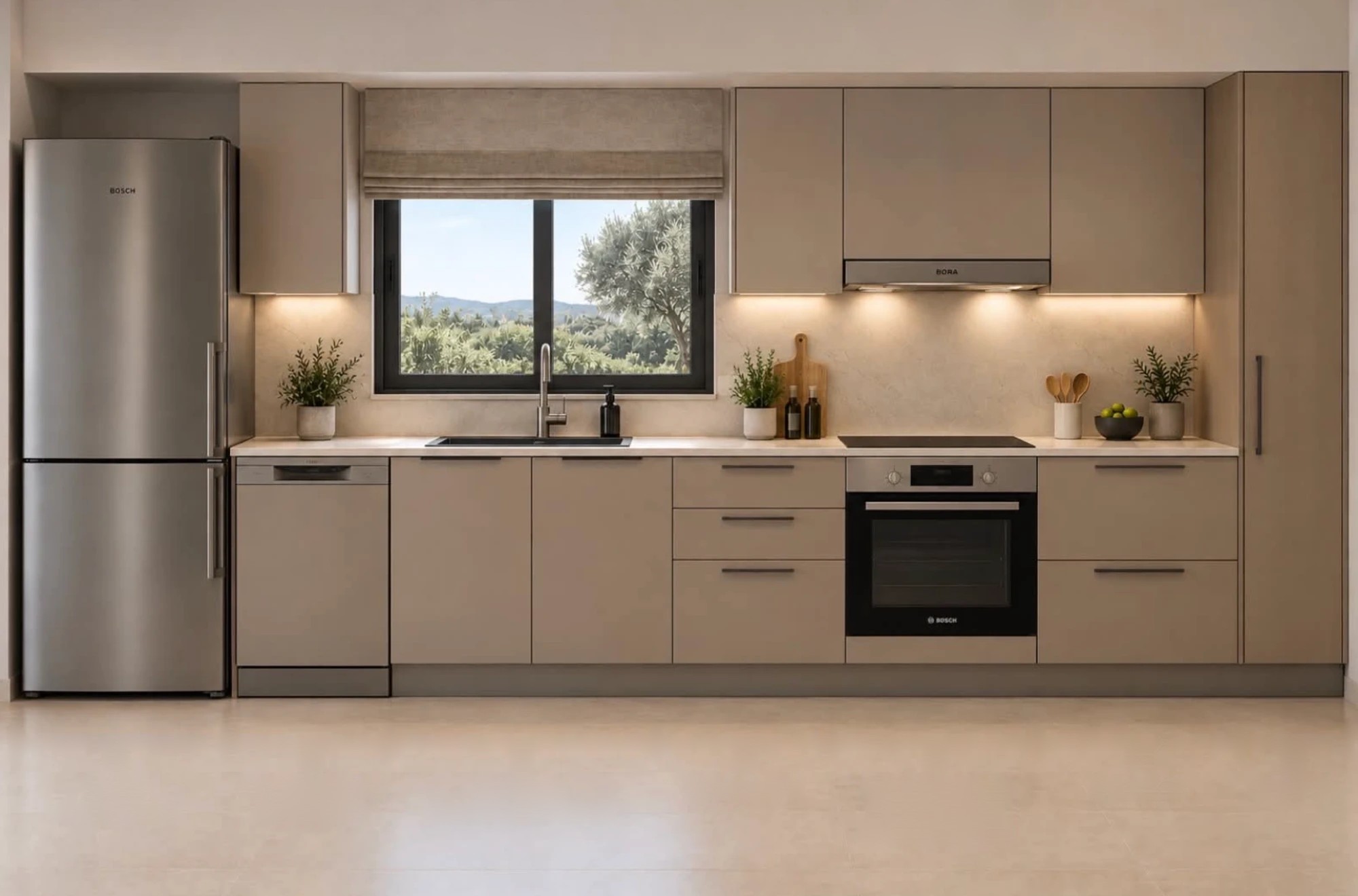 Kitchen – Villa Plaka, Naxos